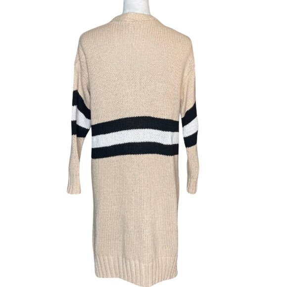 Goodnight Macaroon Women's 'Estrella' Stripe Cream Size OS Cardigan Academia - Picture 5 of 8